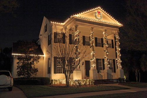 Phoenix holiday Light Installation