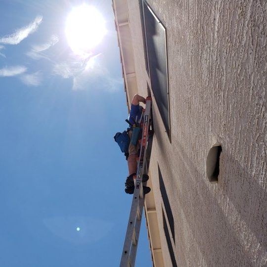 washing windows in SCOTTSDALE