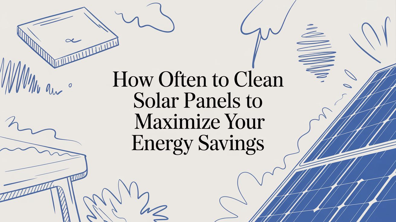 How Often to Clean Solar Panels to Maximize Your Energy Savings