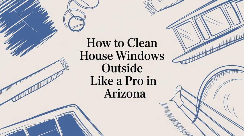 how to clean house windows outside window cleaning