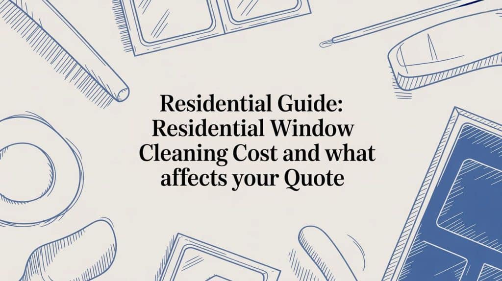residential window cleaning cost window cleaning