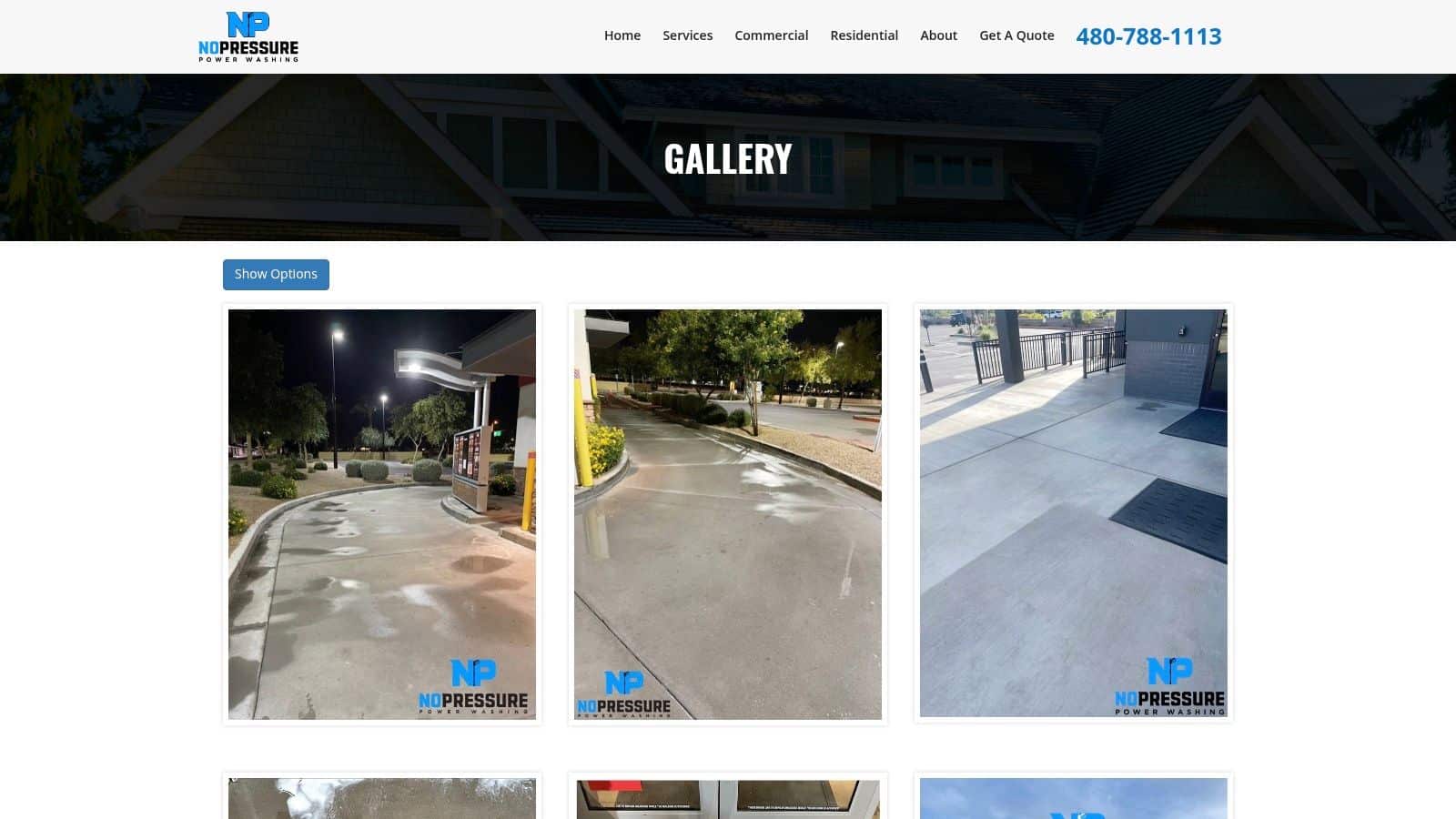 Dedicated House Wash Gallery from Gilbert