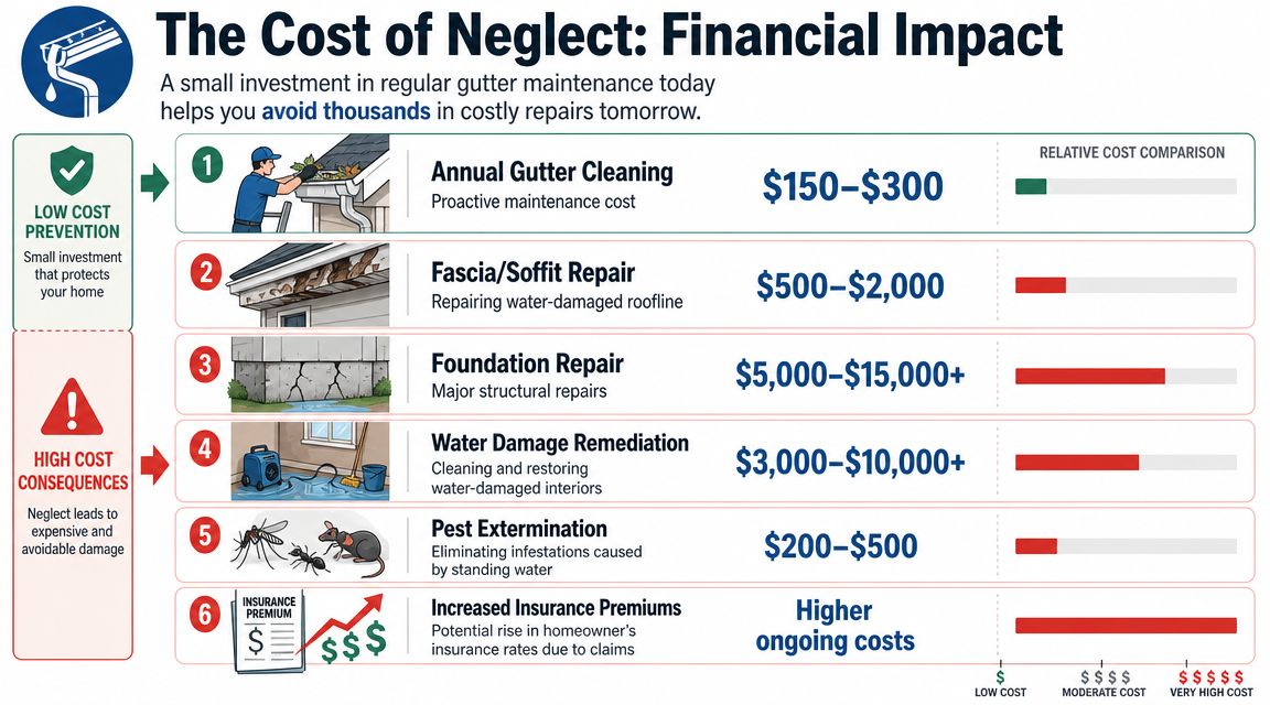 The Financial Case for Gutter Maintenance