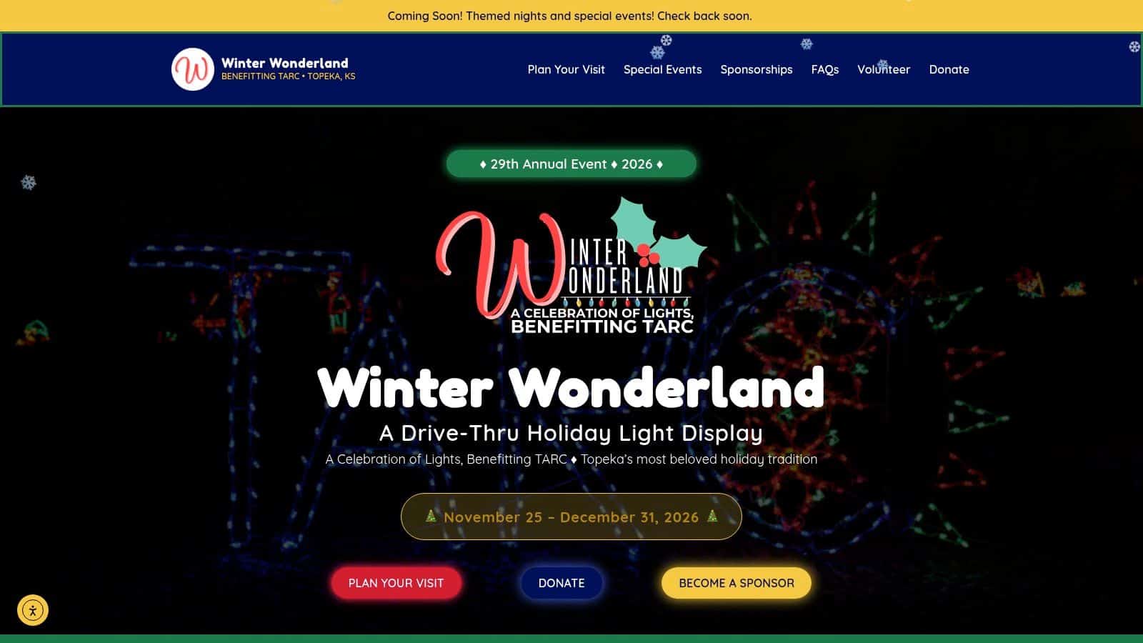 Winter Wonderland at Lake Shawnee